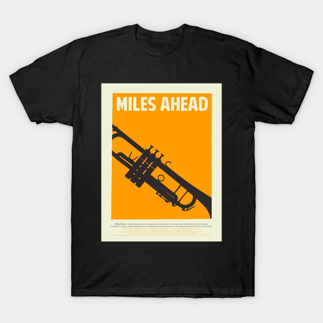 Miles Davis - Aesthetic Tribute to Miles Ahead T-Shirt by Boogosh